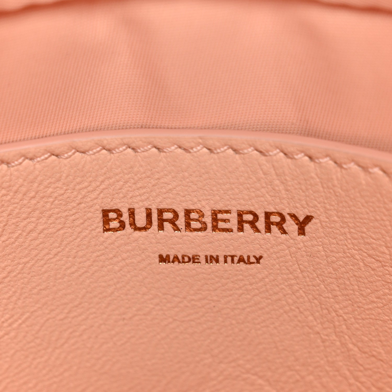 Burberry Lambskin Quilted Mini Lola Camera Bag Peach Pink 6 of 10