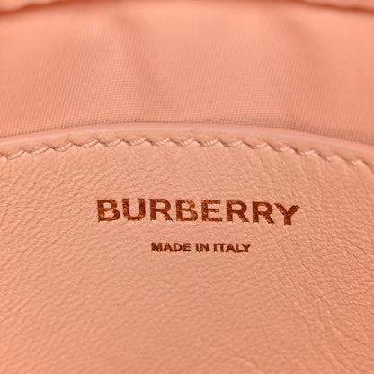 Burberry Lambskin Quilted Mini Lola Camera Bag Peach Pink 6 of 10