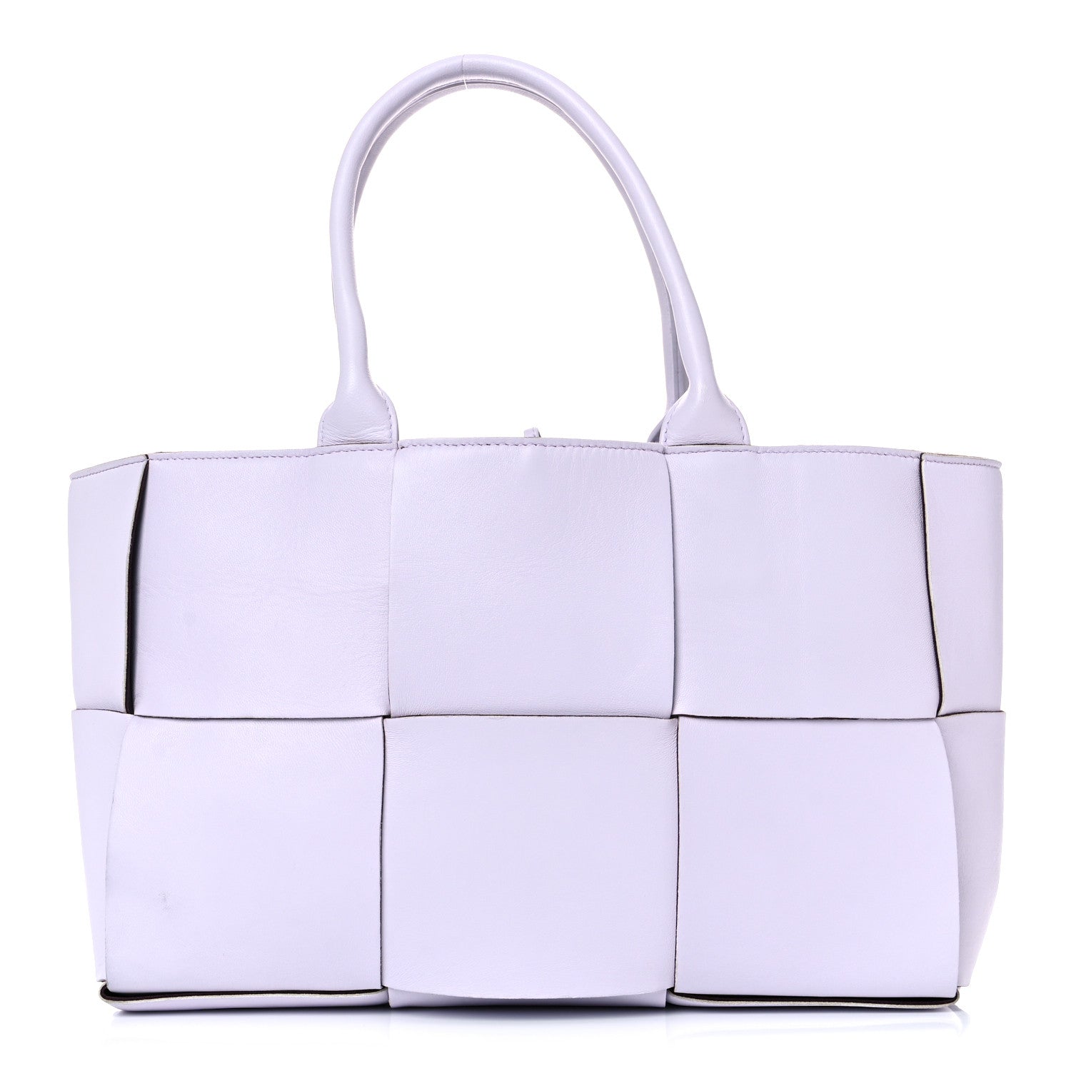 Bottega Veneta Nappa Maxi Intrecciato Small Arco Tote Mirth Washed Grape 1 of 19