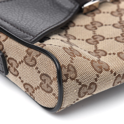 Gucci Monogram Belt Bag Dark Brown 11 of 15
