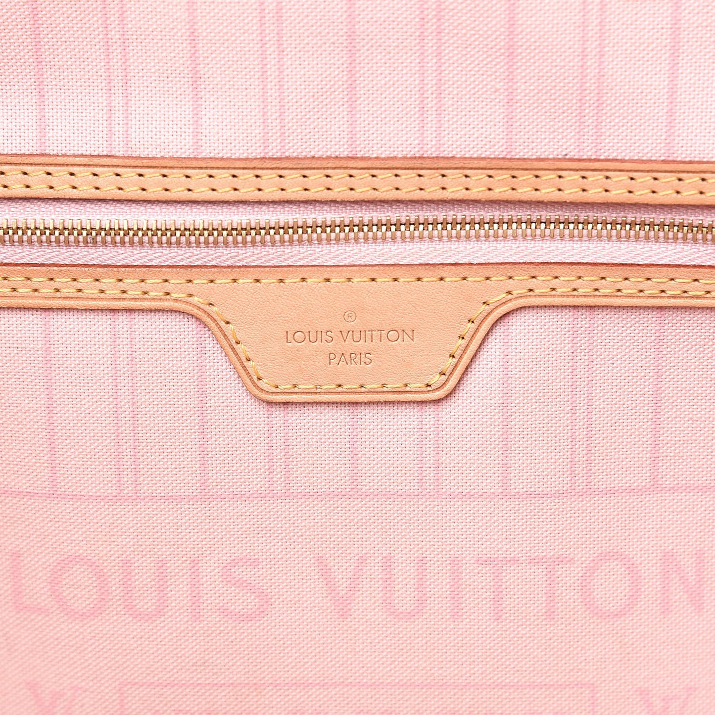 Damier Azur Neo Neverfull MM Rose Ballerine