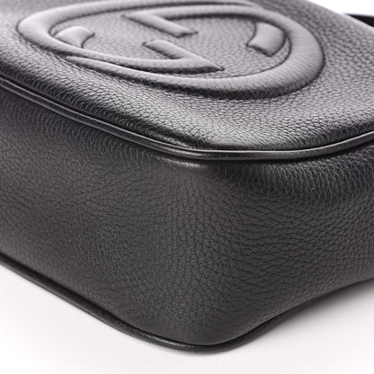Gucci Pebbled Calfskin Small Soho Disco Bag Black 9 of 10