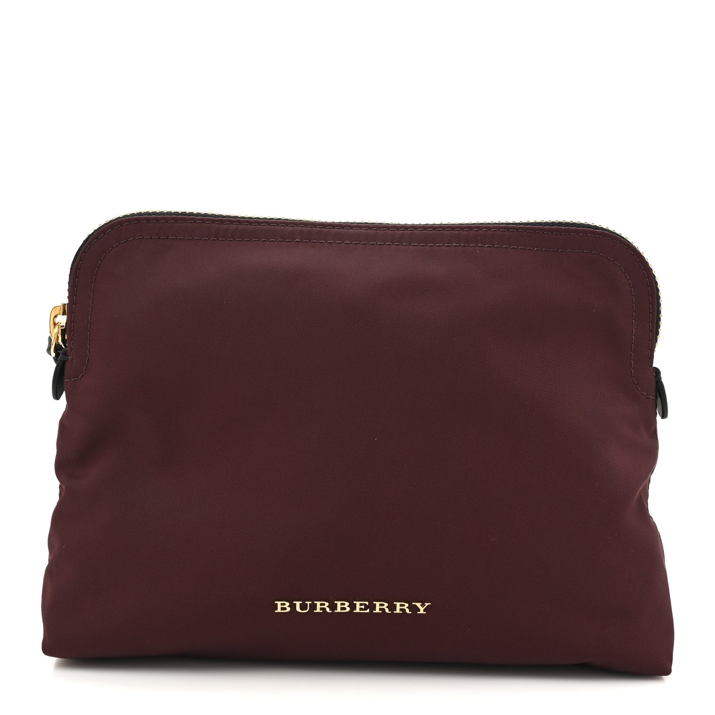 Nylon Top Pouch Burgundy