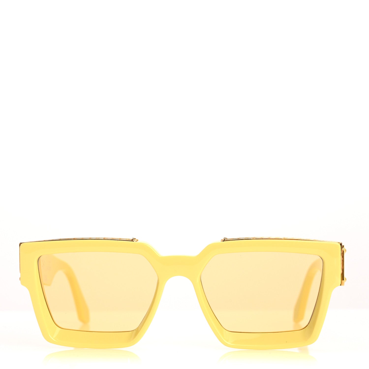 Louis Vuitton Acetate 1.1 Millionaires Z1323W Sunglasses Yellow 2 of 8