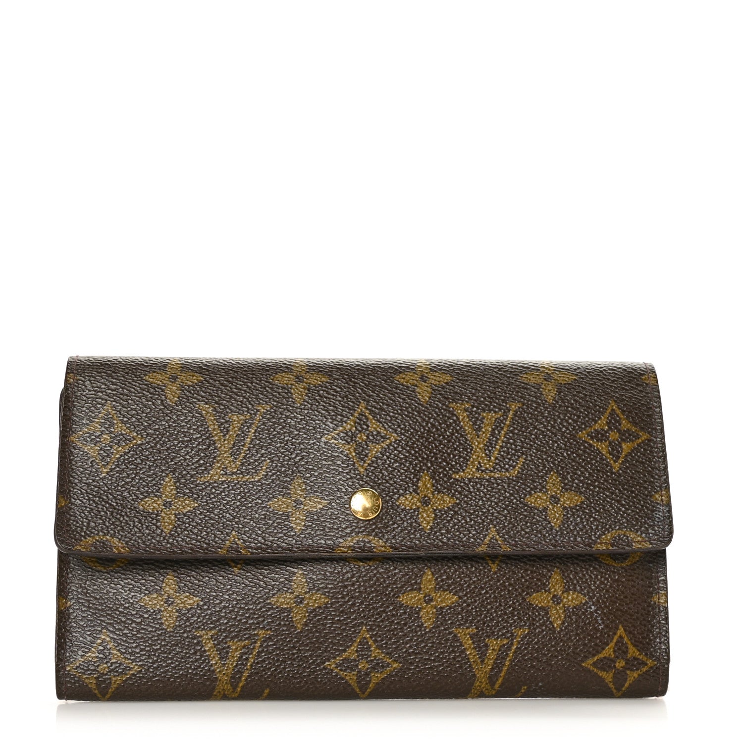 Louis Vuitton Monogram Porte Tresor International Wallet 1 of 9