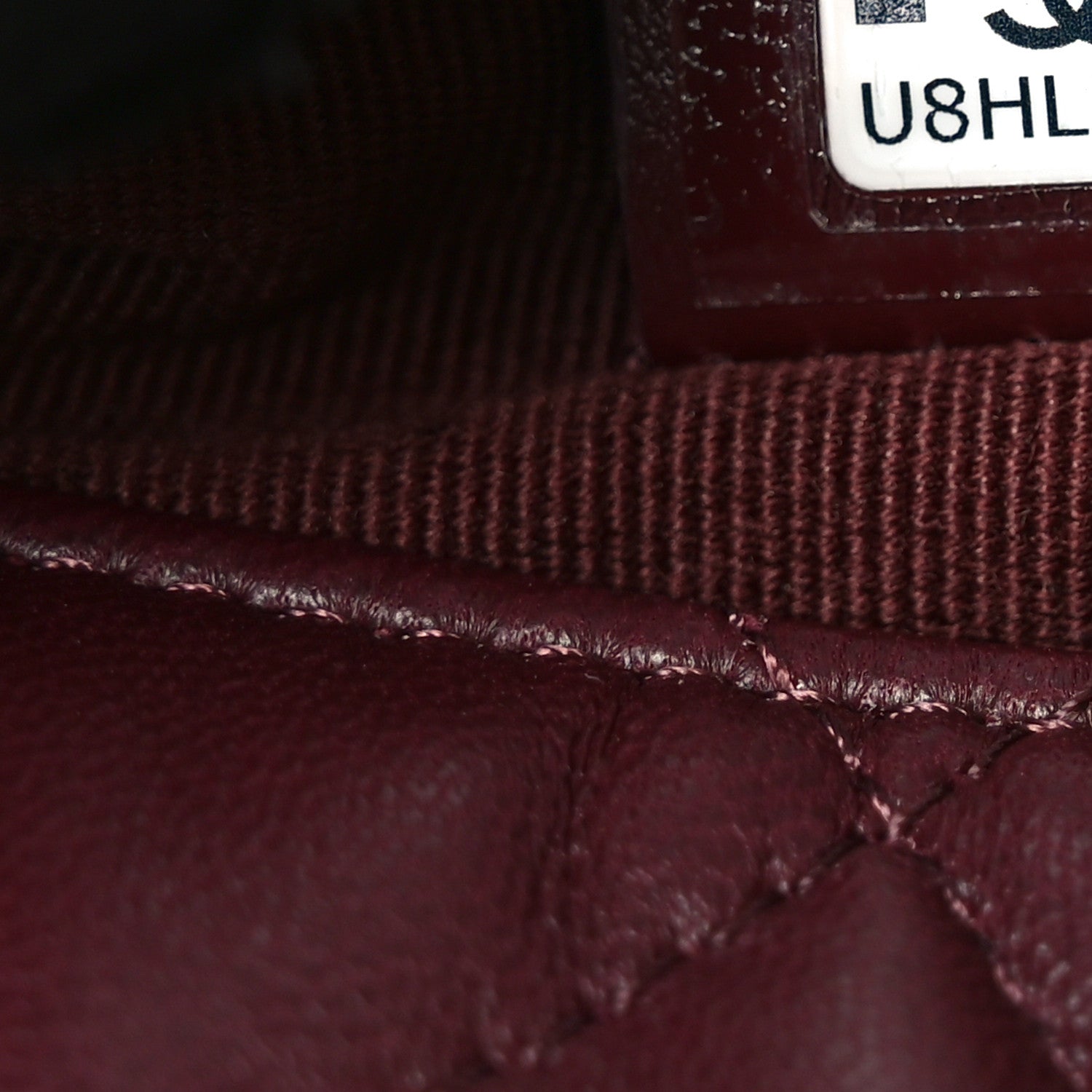 Chanel Lambskin Quilted Hobo Clutch With Chain Burgundy 12 of 21