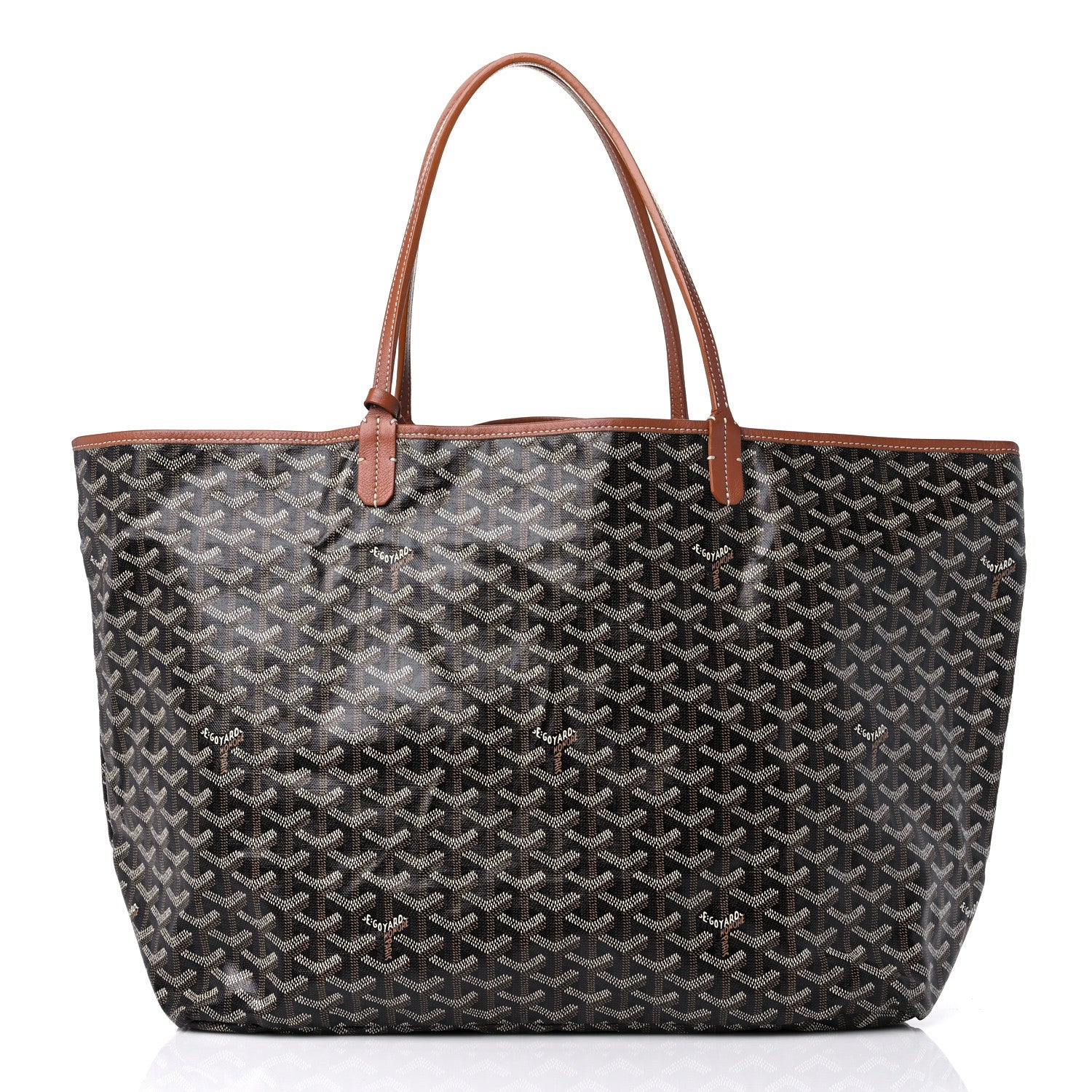 Goyard Goyardine Saint Louis GM Black Gold 2 of 10