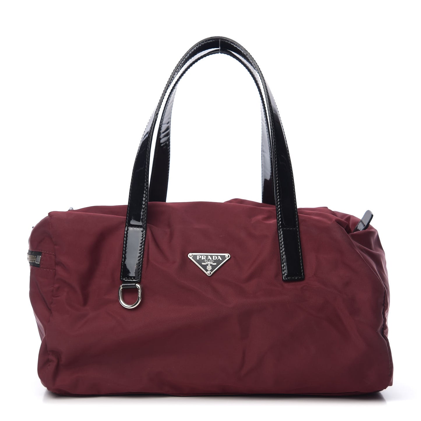 Tessuto Nylon Duffel Granato