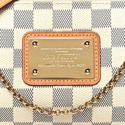 Louis Vuitton Damier Azur Eva Clutch 8 of 10