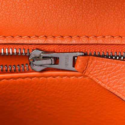 Hermes Epsom Birkin 35 Orange 11 of 34