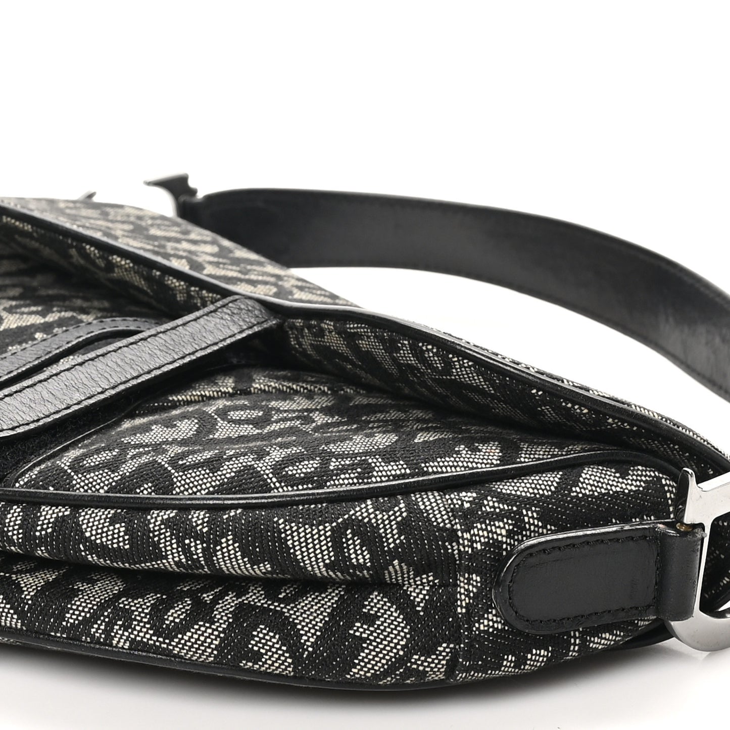 Monogram Saddle Bag Blue