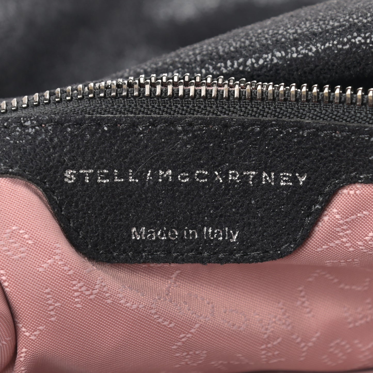 Shaggy Deer Small Falabella Tote Black