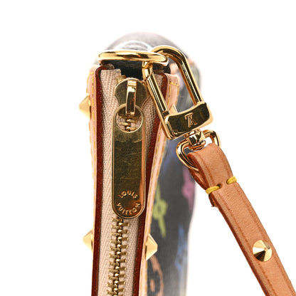 Louis Vuitton Monogram Multicolor Pochette Accessories Black 12 of 13