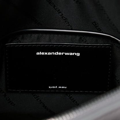 Alexander Wang Supple Calfskin Small Halo Duffle Bag Grey 6 of 8