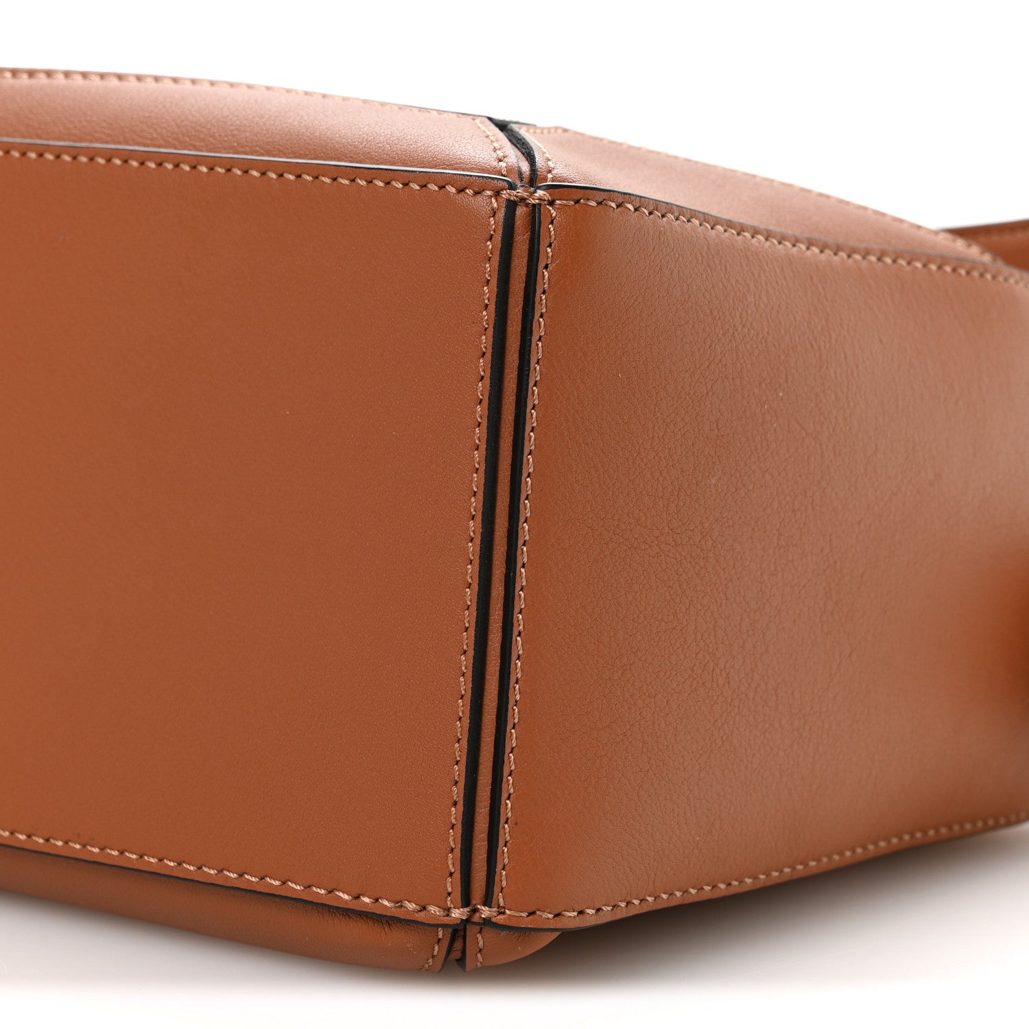 Loewe Calfskin Small Puzzle Edge Bag Tan 10 of 11