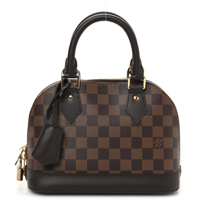 Louis Vuitton Damier Ebene Alma BB 1 of 10
