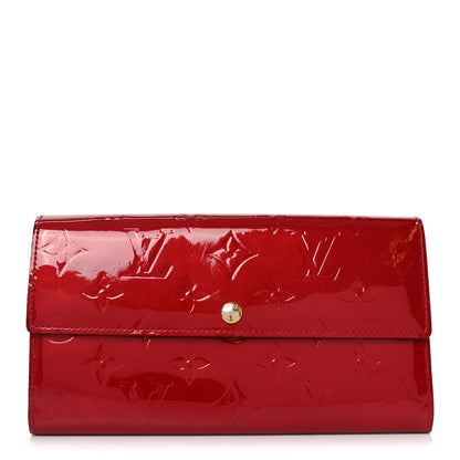 Louis Vuitton Vernis Sarah Wallet Pomme D'Amour 1 of 6