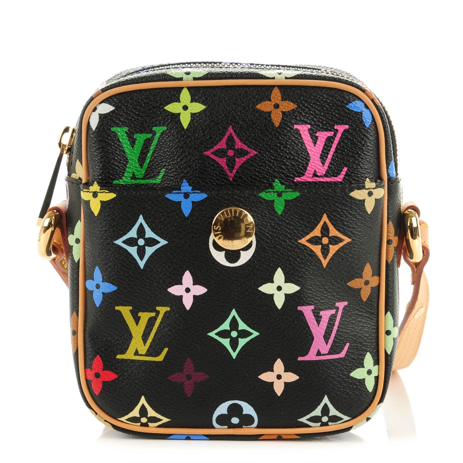 Louis Vuitton Monogram Multicolor Rift Black 1 of 7