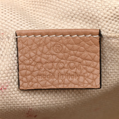 Gucci Pebbled Calfskin Small Soho Disco Bag Camelia 6 of 11