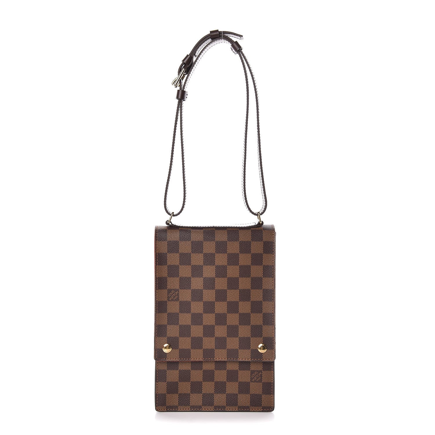 Louis Vuitton Damier Ebene Portobello Travel Shoulder Bag 1 of 9