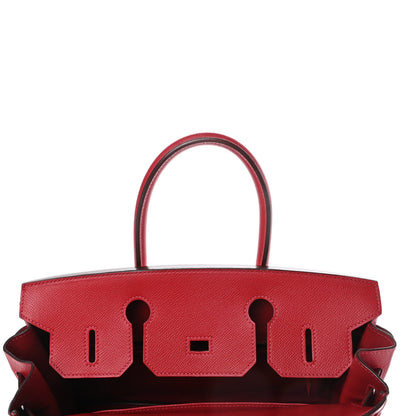 Hermes Epsom Birkin 30 Rouge Casaque 14 of 40