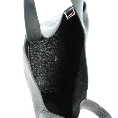 Hermes Taurillon Clemence Picotin 22 MM Black 5 of 9