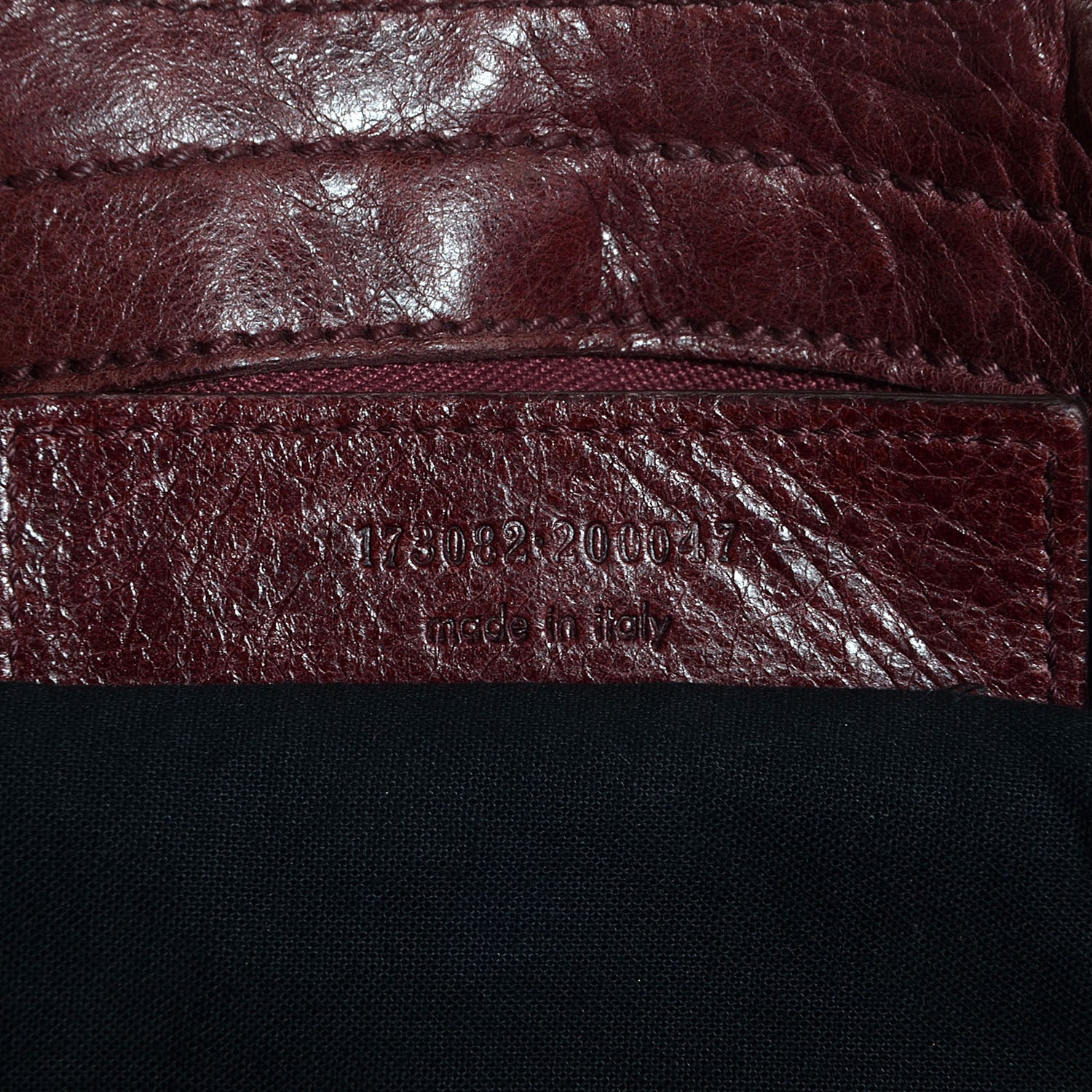 Balenciaga Agneau Giant 21 Silver Hardware Part Time Black Cherry 9 of 11
