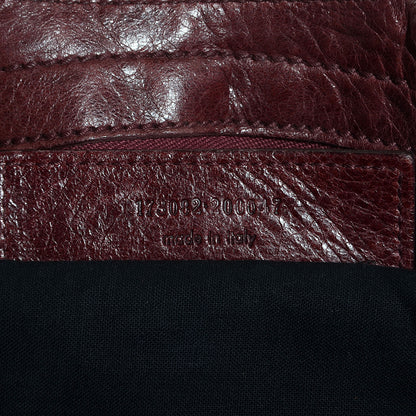 Balenciaga Agneau Giant 21 Silver Hardware Part Time Black Cherry 9 of 11