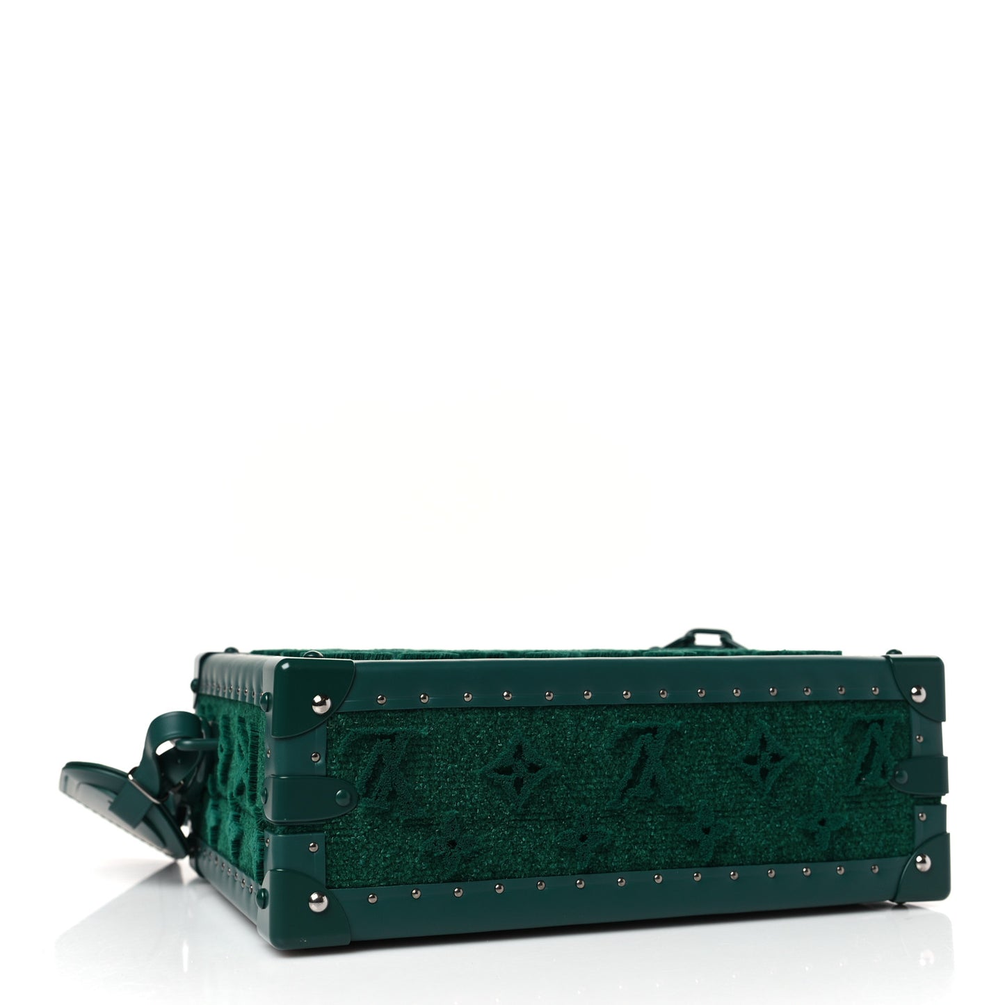 Monogram Tuffetage Clutch Box Green