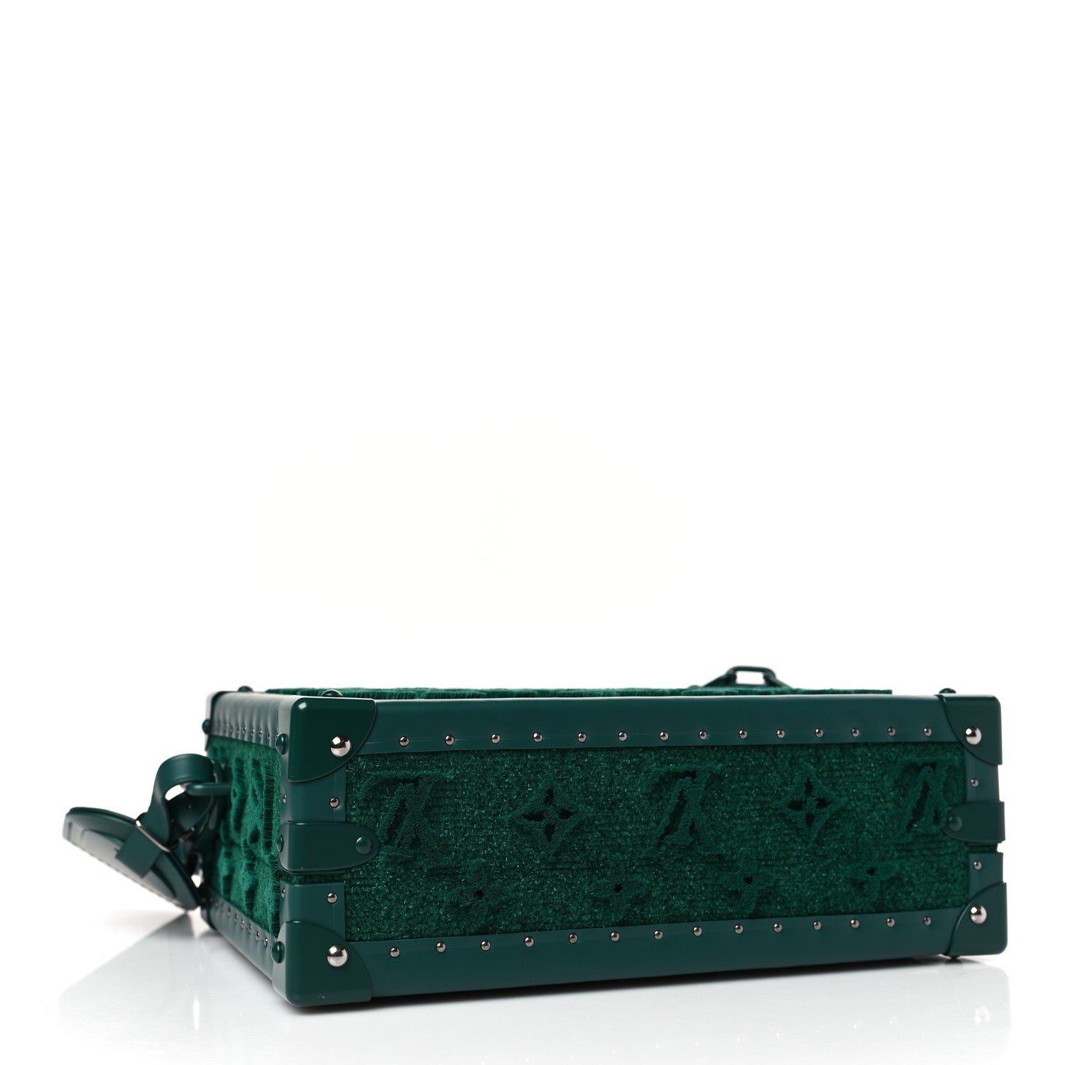 Louis Vuitton Monogram Tuffetage Clutch Box Green 5 of 8