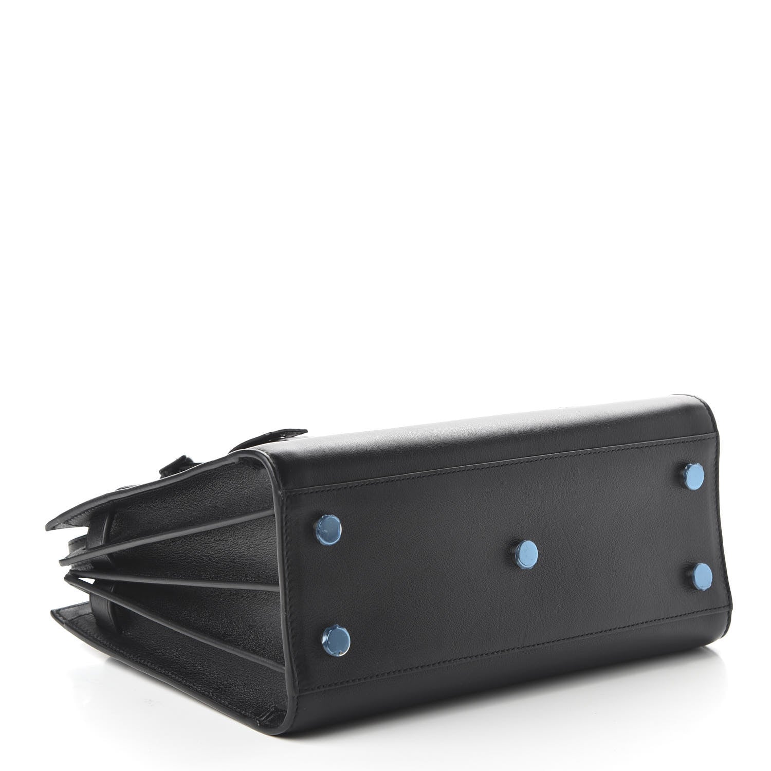 Saint Laurent Calfskin Patchwork Baby Sac De Jour Black 4 of 9