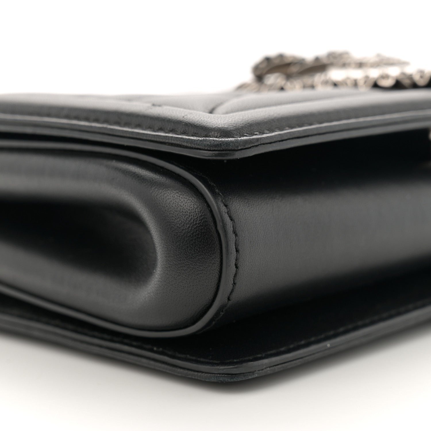 Dolce & Gabbana Calfskin Medium Devotion Crossbody Bag Black 8 of 11