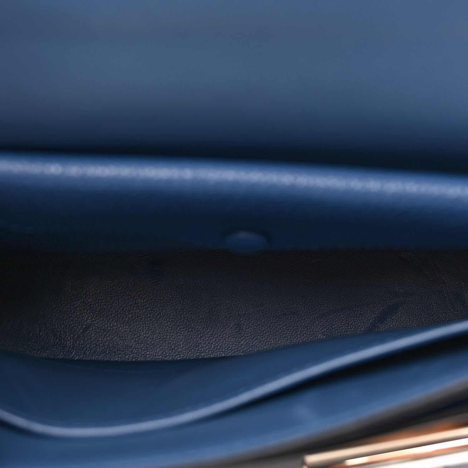 Hermes Chevre Mysore Mini Verrou Chaine Bag Bleu Agate 5 of 10