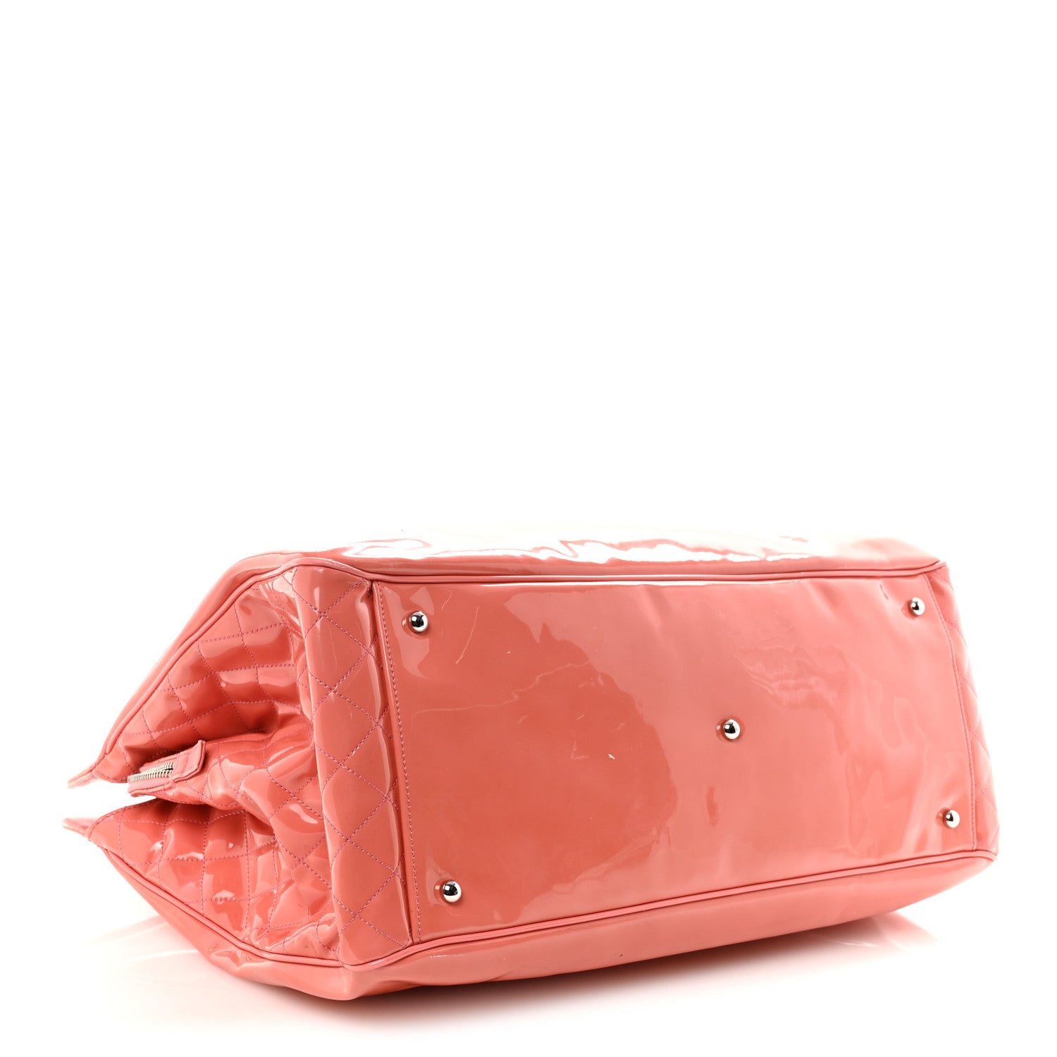 Chanel Vinyl Lipstick Ligne Tote Pink 4 of 10