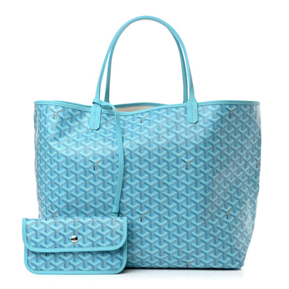 Goyard Goyardine Saint Louis GM Balise Beach Towel Set Turquoise 3 of 12