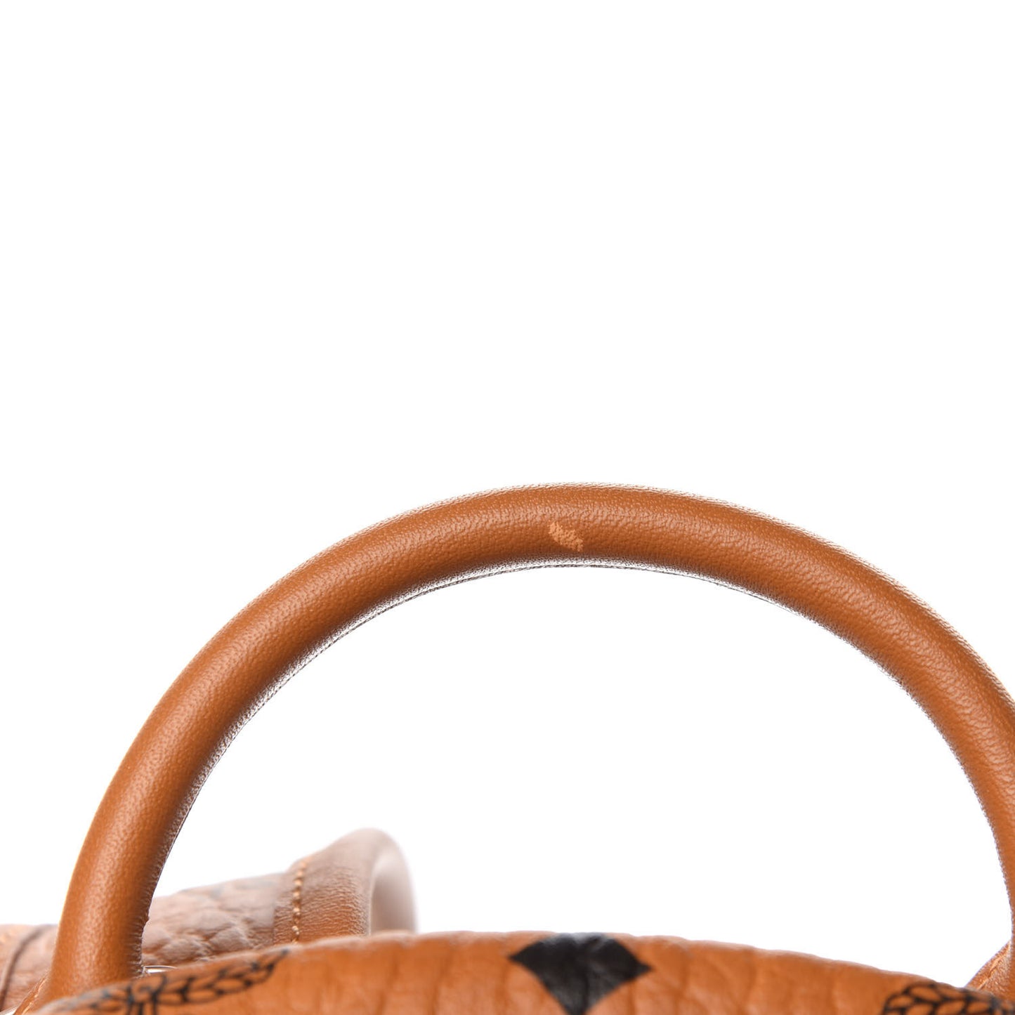 Visetos Small Side Stud Stark Backpack Cognac