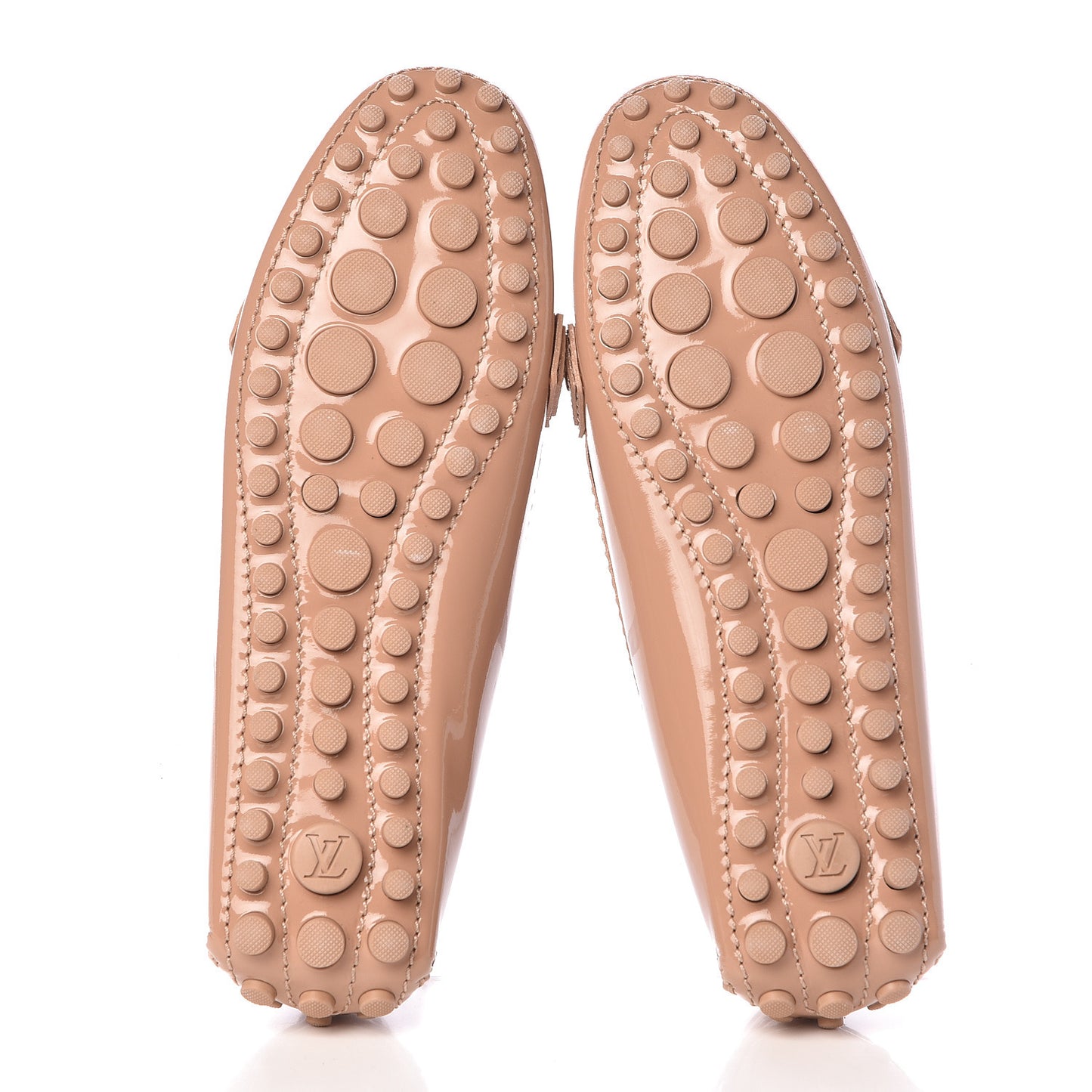 Patent Calfskin Oxford Loafers 35 Rose Velours