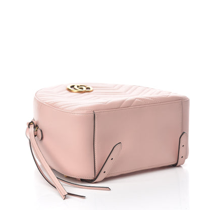Gucci Calfskin Matelasse GG Marmont Dome Backpack Perfect Pink 4 of 10