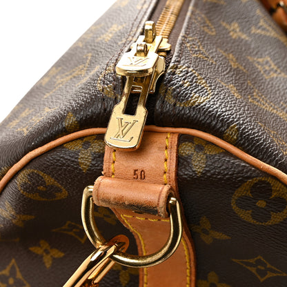 Louis Vuitton Monogram Keepall Bandouliere 50 12 of 13
