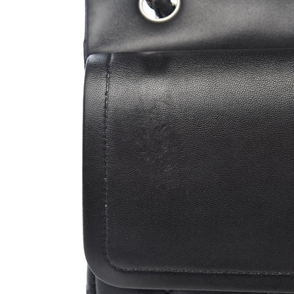 Chanel Lambskin Quilted Jumbo Double Flap Black 8 of 18