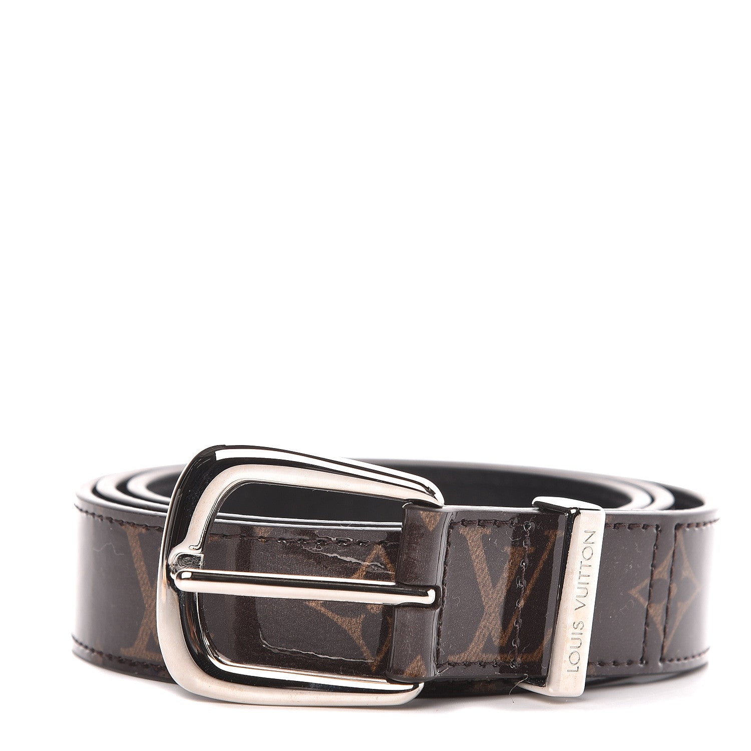 Louis Vuitton Monogram Glaze 30mm Ouest Belt 90 36 1 of 7