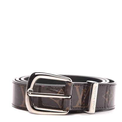 Louis Vuitton Monogram Glaze 30mm Ouest Belt 90 36 1 of 7