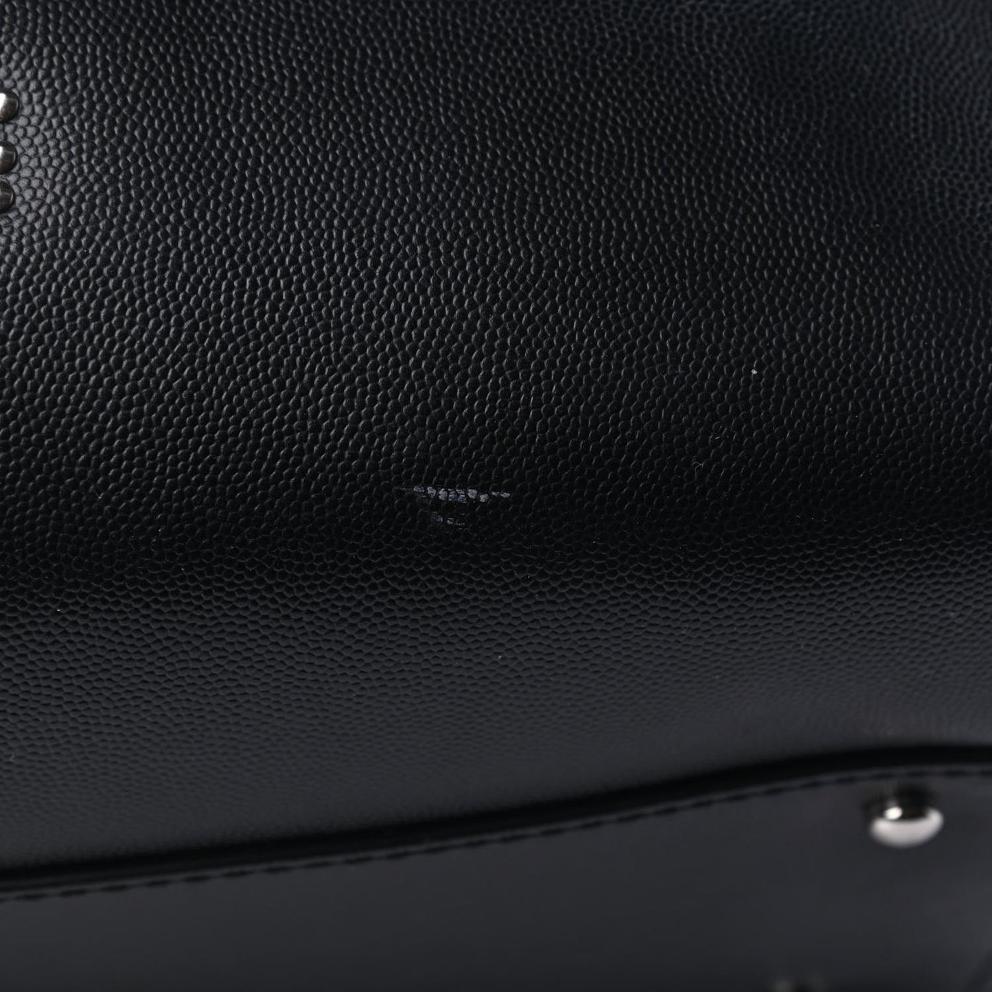 Caviar Medium Studded Deauville Tote Black