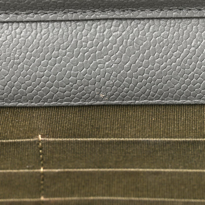 Chanel Caviar Quilted Boy Wallet On Chain WOC Grey 12 of 12