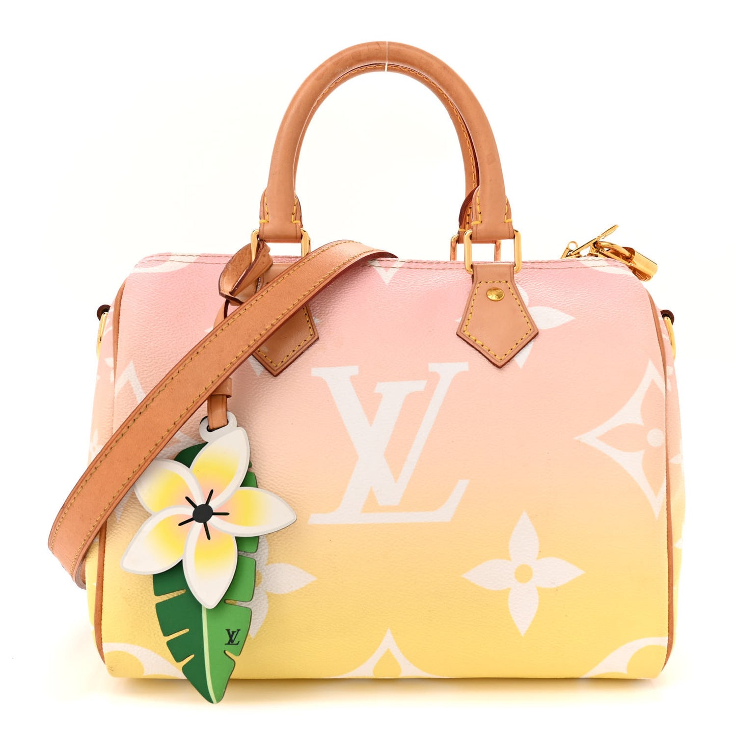 Monogram Giant By The Pool Speedy Bandouliere 25 Light Pink