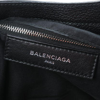 Balenciaga Chevre Silver Metallic Edge Hardware Velo Black 7 of 8