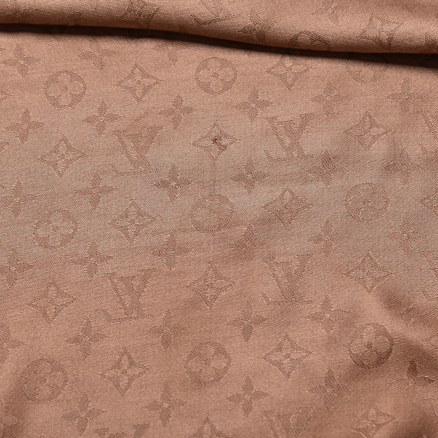 Louis Vuitton Silk Wool Monogram Shawl Dune 5 of 7