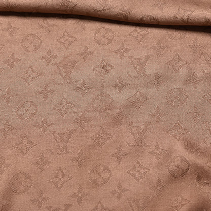 Louis Vuitton Silk Wool Monogram Shawl Dune 5 of 7
