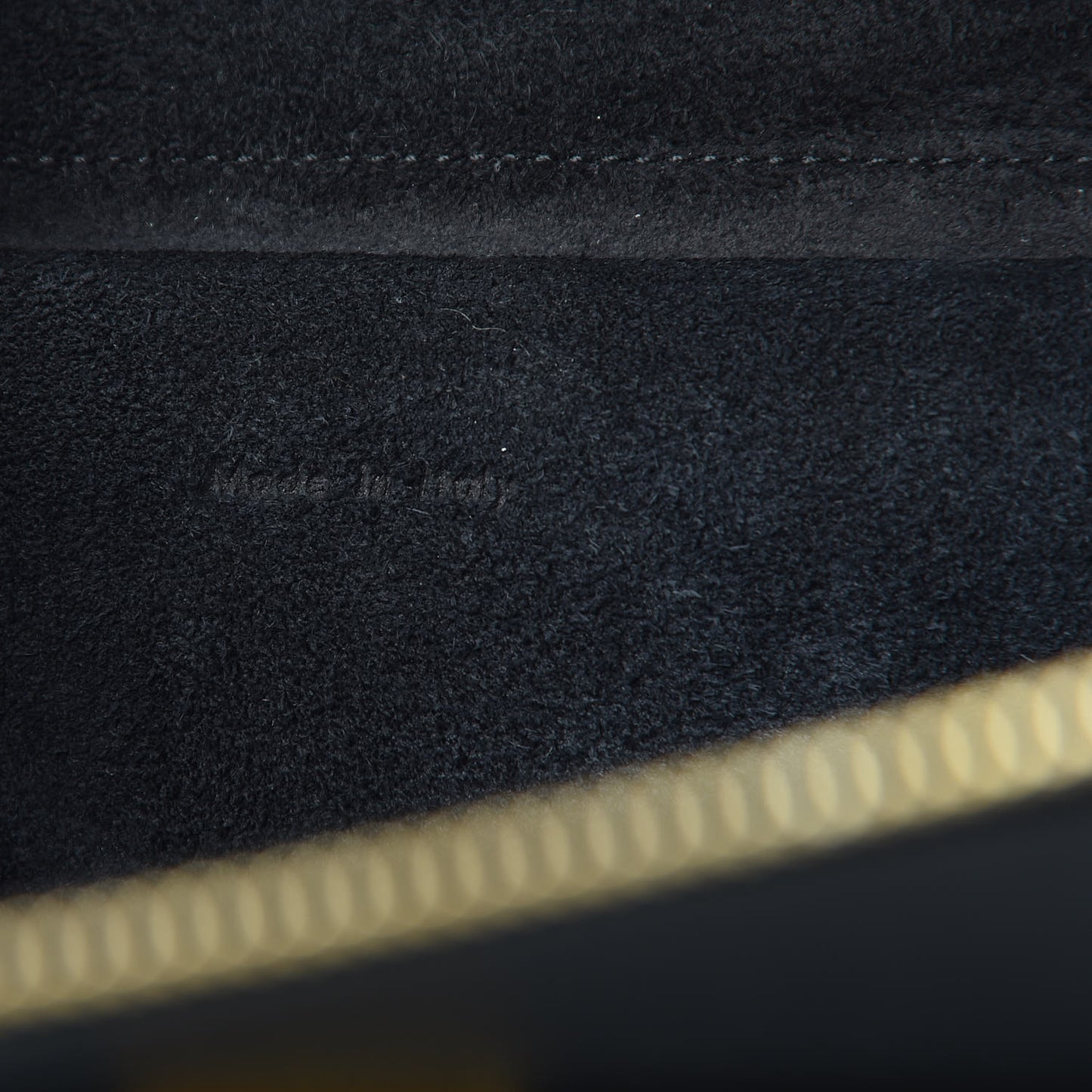 Grained Calfskin Mini Belt Bag Black