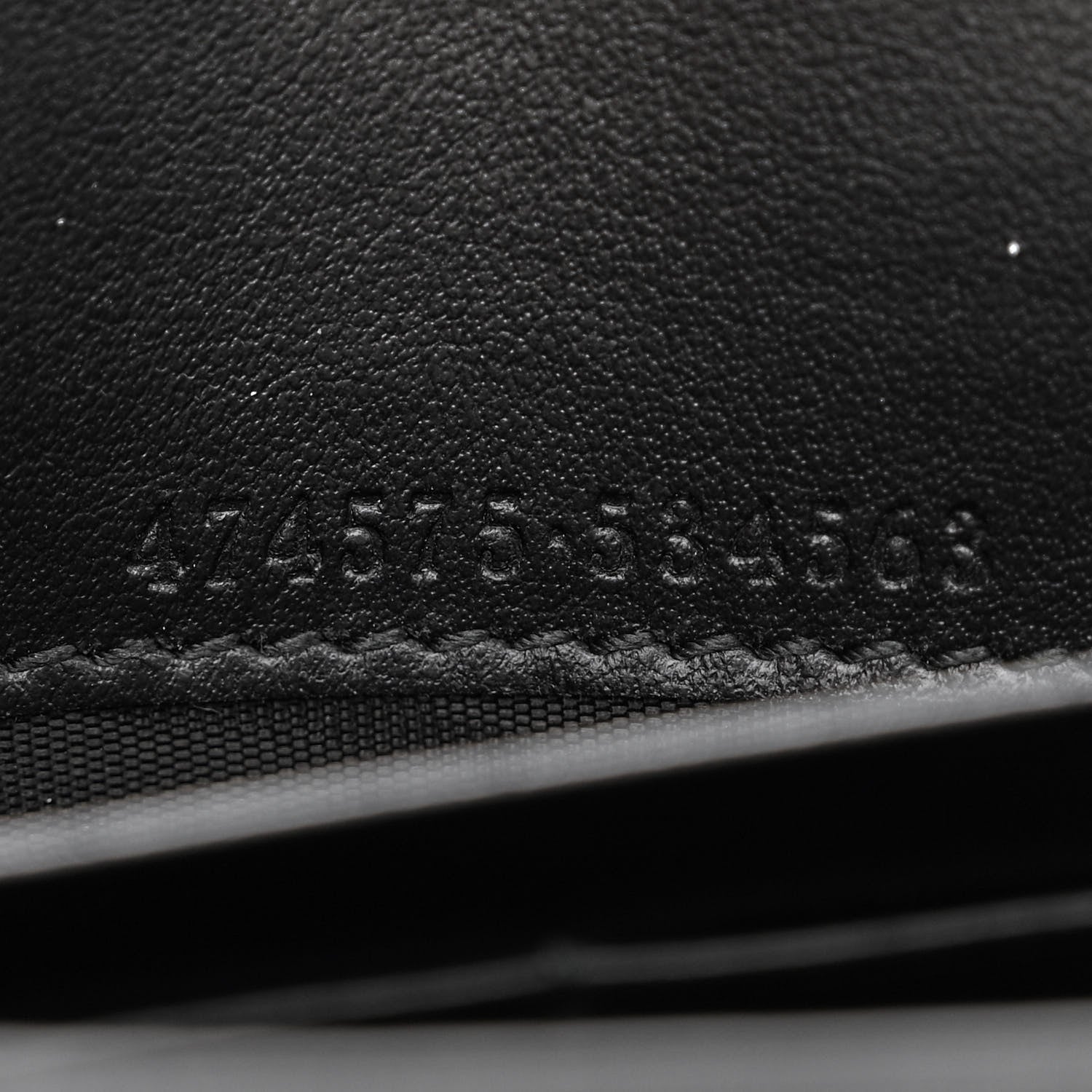 Gucci Calfskin Matelasse GG Marmont Chain Wallet Black 7 of 10